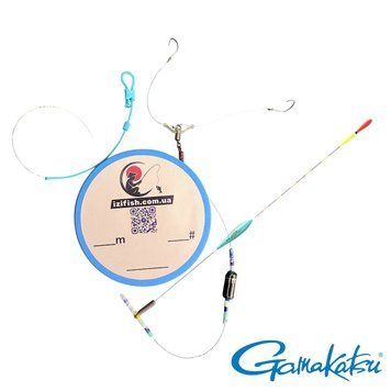 Огружена оснастка IZI Fish з поплавком для херабуни (Корейський метод) 3.6м 0088 фото