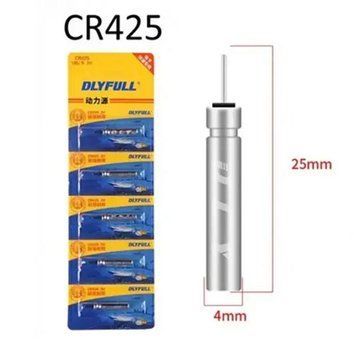 Батарейка для поплавка Dlyfull CR425 3V 13mAh Lithium 1шт. 0131 фото